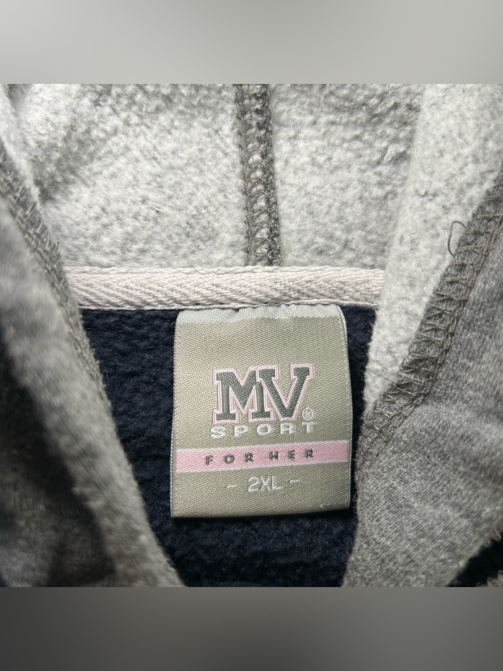 MV Sport Penn State University Button-Up Varsity Hoodie Sweatshirt Women’s 2XL - Picture 5 of 11